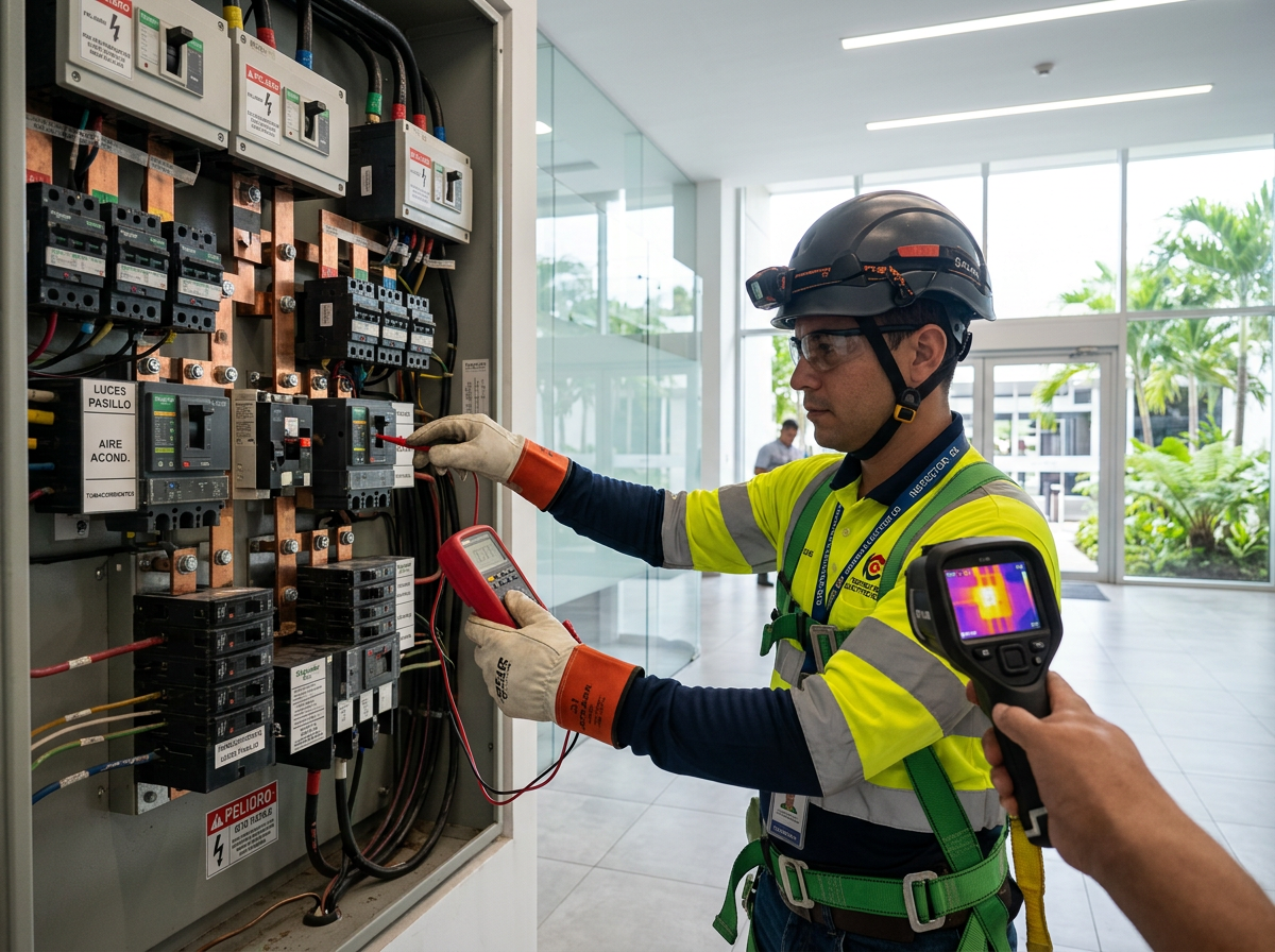 Mantenimiento eléctrico preventivo Costa Rica